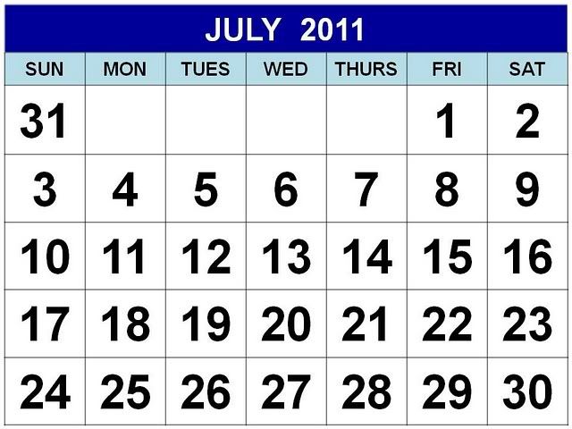 july 2011 calendar canada. july 2011 calendar.