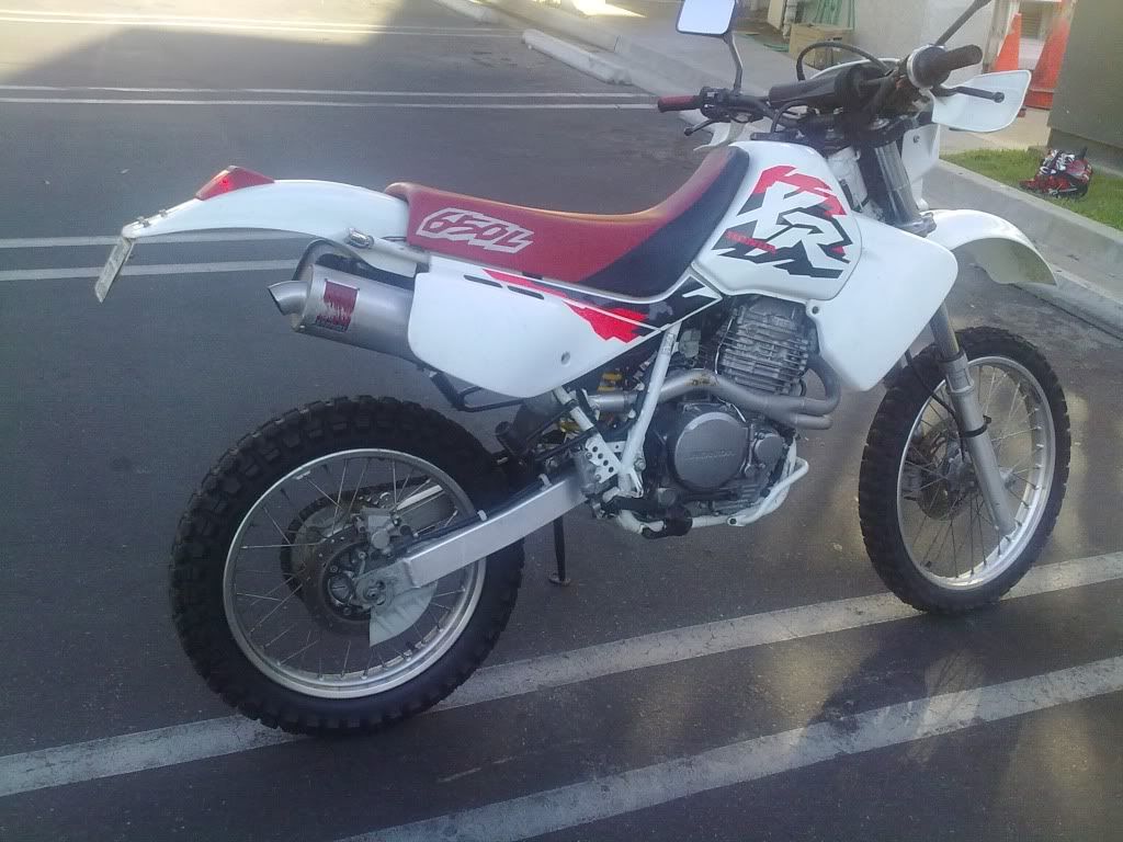 1997 Honda xr 650 l #6