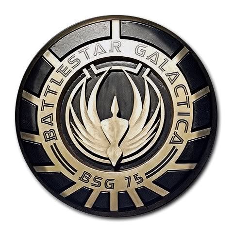 Battlestar Galactica Logo. New BATTLESTAR GALACTICA TV