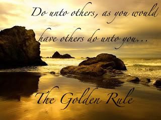 golden rule,sunset,kindness
