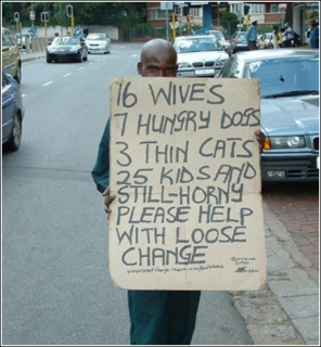  Funny Sign on Funny Pictures Funny Homeless Bum S Png