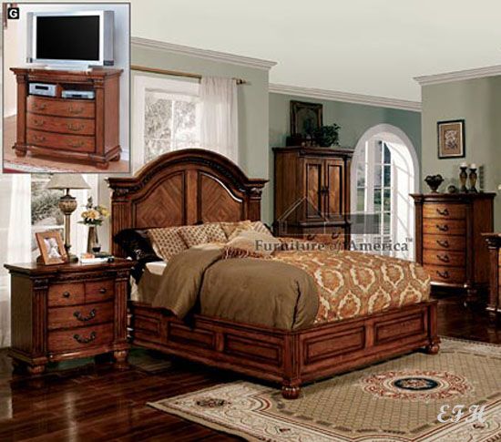 BELLAGRAND-TOBACCO-OAK-WOOD-LOW-PROFILE-QUEEN-KING-BED