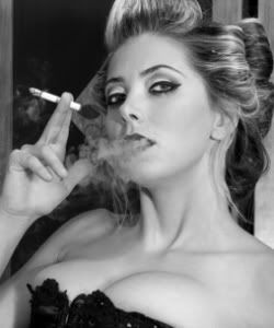 smoking blond Pictures, Images and Photos