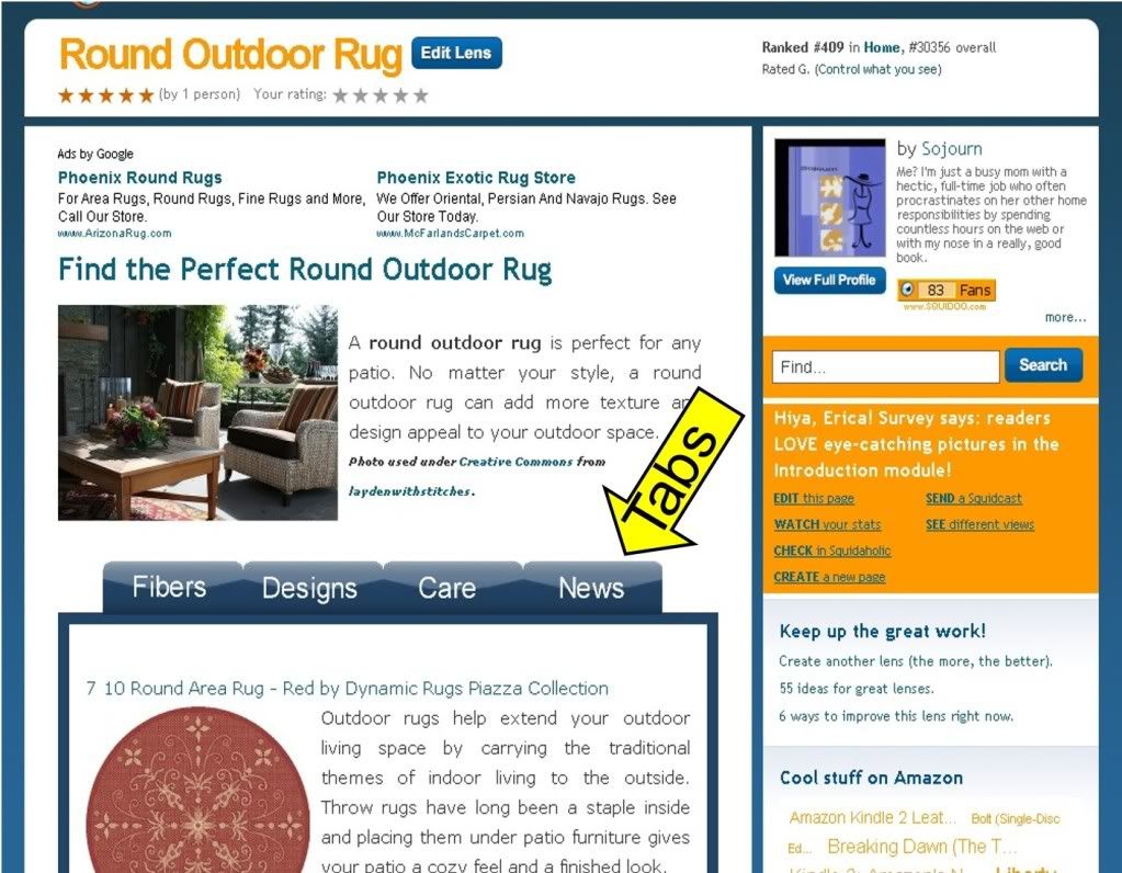 Image for HTML Tab Menu