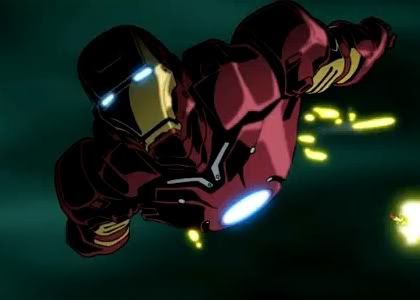 Iron Man: Anime style Total Badass.