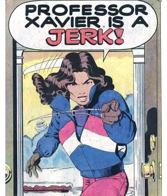 Exhibit F: Kitty Pryde on Xavier