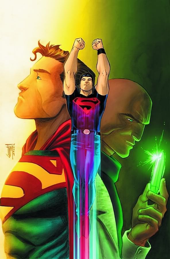 Adventure #1 Superman, Superboy, and Luthor. I smell sitcom.