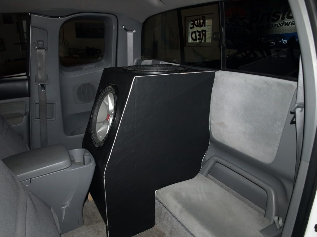 2011 toyota tacoma access cab subwoofer box #7