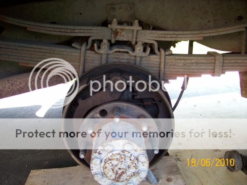 Remove brake drum ford f350 #7