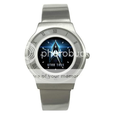 New STAR TREK STARFLEET SYMBOL Stainless Steel Watch #1  