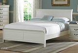 White Wood Bed Frame Full - A daybed in the living room helps you come prepared.