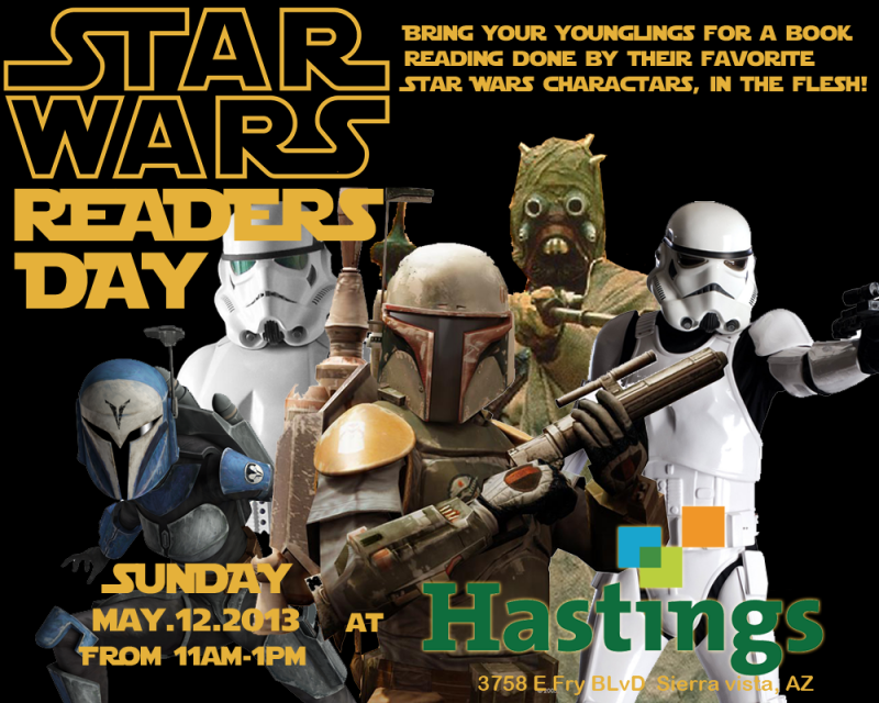 May 12, 2013 – Star Wars Readers Day, Sierra Vista, Arizona