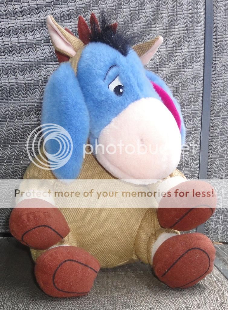 Disney Eeyore as Bullseye Stuffed Animal Plush Winnie The Pooh Toy